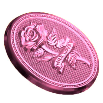 Панно Роза пластиковая форма для мыла