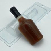 Бутылка коньяка округлая №6 пластиковая форма