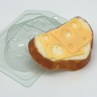 Хлеб белый c cыром форма пластиковая