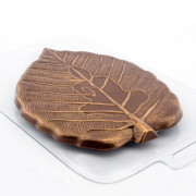 Листок Дзен пластиковая форма для шоколада