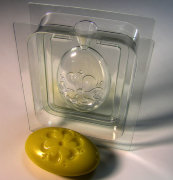 3D Солнце Майя сторона А пластиковая форма для мыла