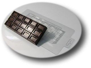 Пластиковая форма для шоколада Большая шоколадка